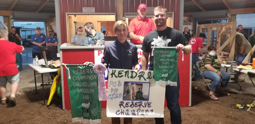 Reserve Champion Carcass Lamb