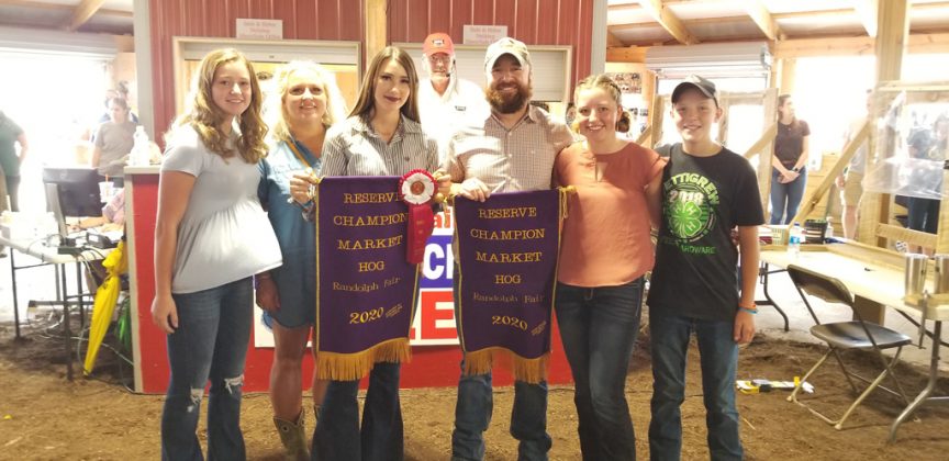 Reserve Champion Hog