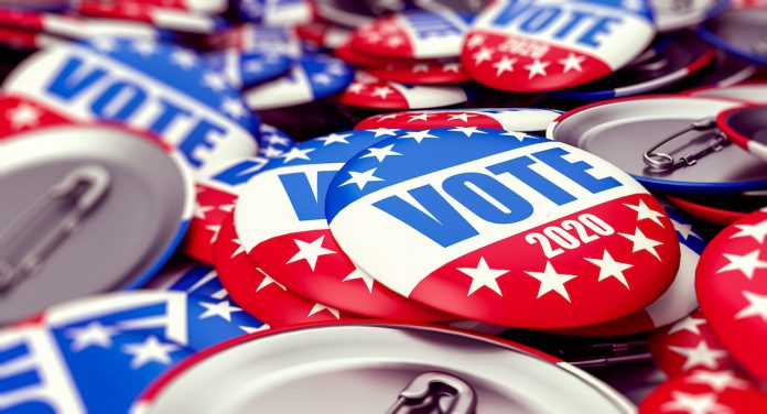 vote 2020 vote 2020 buttons
