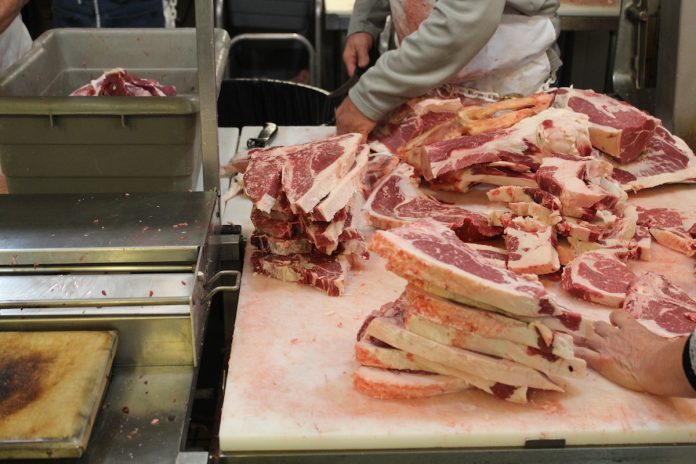 meat in a pile meat in a pile