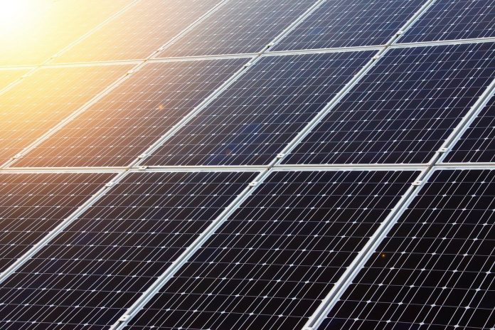 solar close up solar panel close up