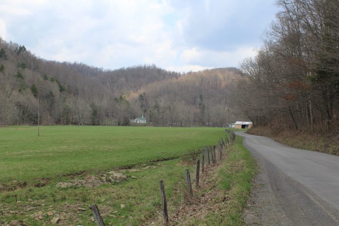 WV road A rural road in West Virginia.