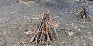 teepee fire