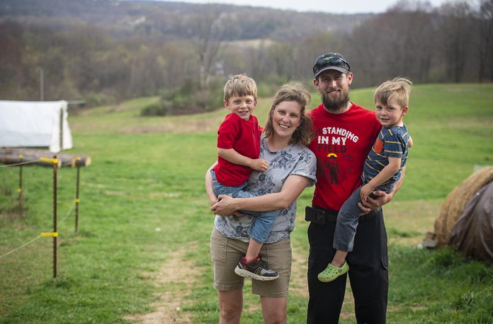 Shepler’s Family Farm family photo of sheplers