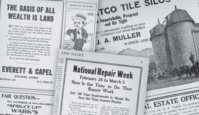 oldpapers a collage of old newspapers.