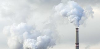 coal plant smoke stacks