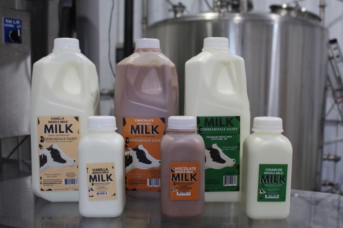 denmandale-dairy milk lineup for denmandale dairy