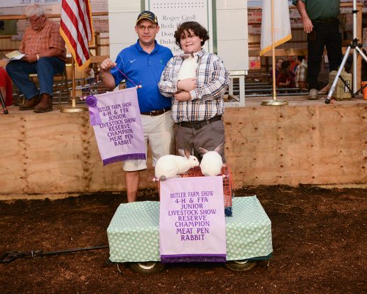 Reserve Champion Pen of Rabbits