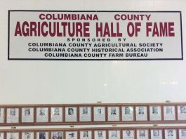 The late Harold J. Thompson and Harold A. Windram will be enshrined in the Columbiana County Agriculture Hall of Fame, Aug. 3, for their contributions to agriculture and the greater Columbiana County community.