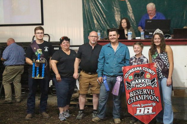 Reserve Champion Market Hog