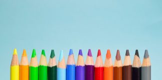colored pencils