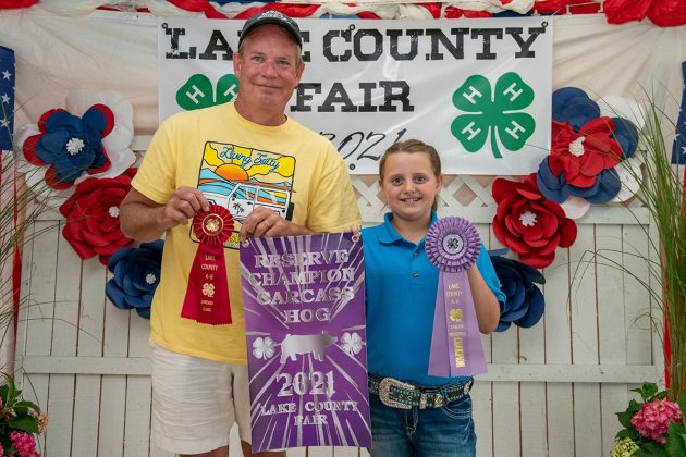 Reserve Champion Carcass Hog