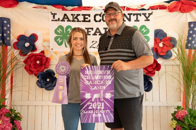 Reserve Champion Carcass Lamb