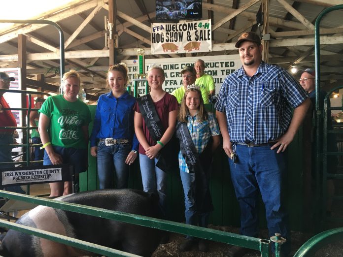 Grand Champion Hog. Grand Champion Hog.