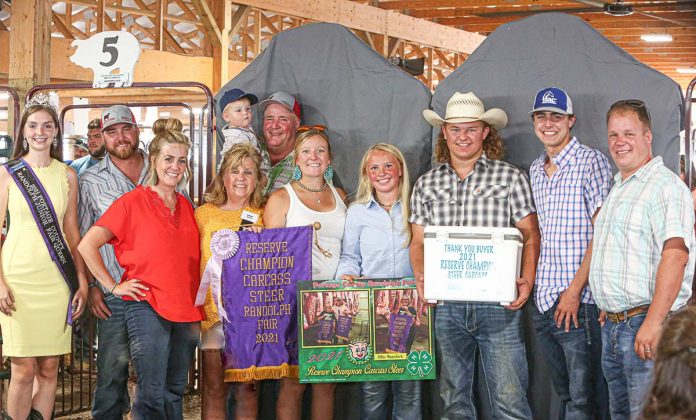 Reserve Champion Carcass Steer