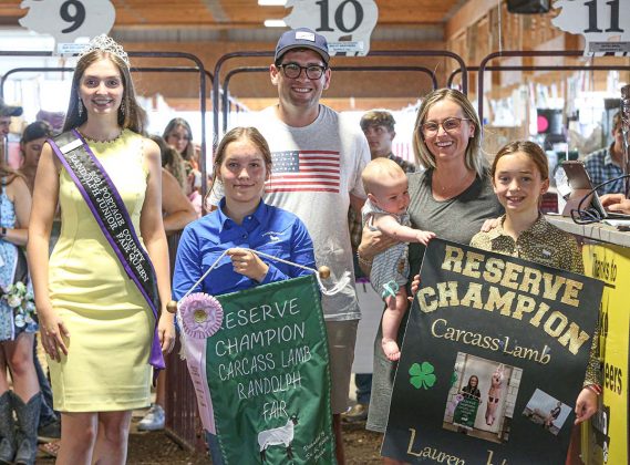 Reserve Champion Carcass Lamb