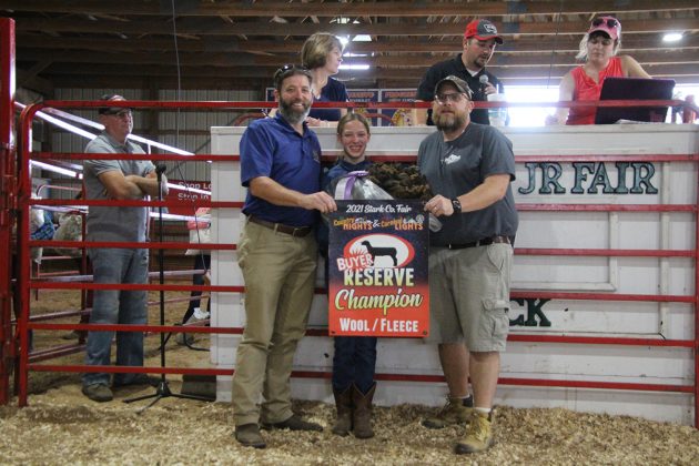Reserve Champion Wool Fleece