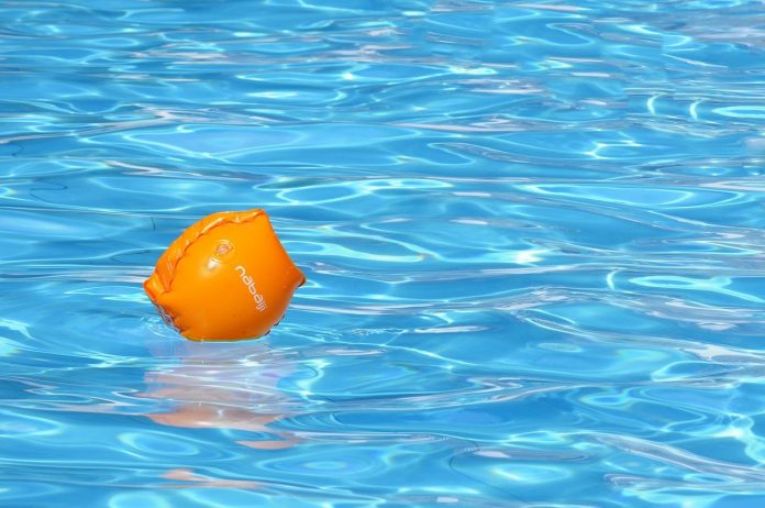 water wing in pool water wing in pool