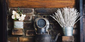 wood stove