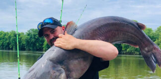 West Virginia record catfish