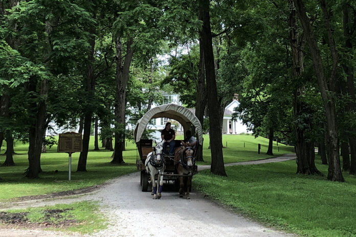 replica of Harman Blennerhassett's estate