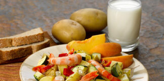 Summer Veggie and Shrimp Sauté