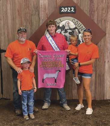 Reserve Champion Carcass Lamb