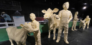 2022 Ohio State Fair butter sculpture