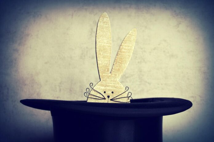 rabbit in a top hat rabbit in a top hat