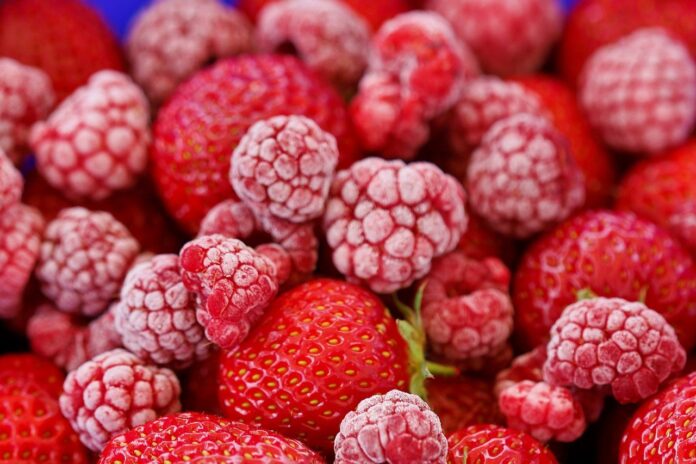 frozen raspberries frozen raspberries