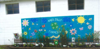 Ames Jolly Farmers 4-H Club pollinator garden