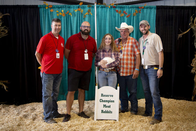 Reserve Champion Meat Rabbits