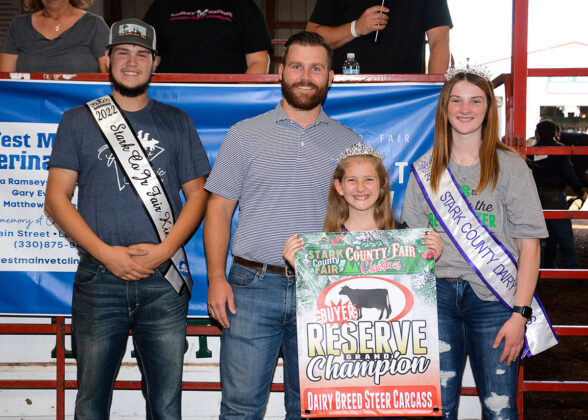 Reserve Champion Carcass Dairy Steer