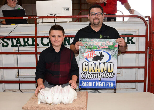 Grand Champion Meat Rabbit Pen