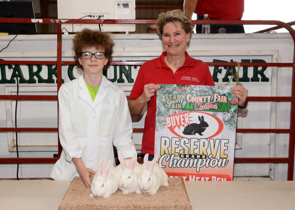 Reserve Champion Meat Rabbit Pen