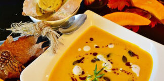 Pumpkin and Shrimp Bisque