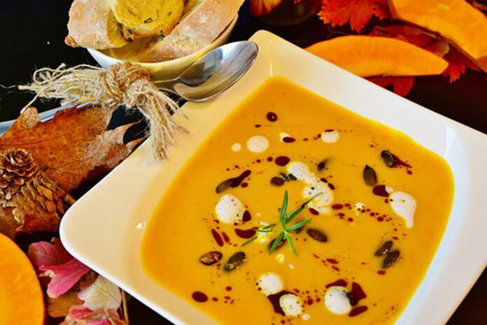 Pumpkin and Shrimp Bisque