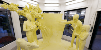 butter sculpture