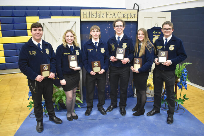Outstanding members of Hillsdale FFA Outstanding members of Hillsdale FFA