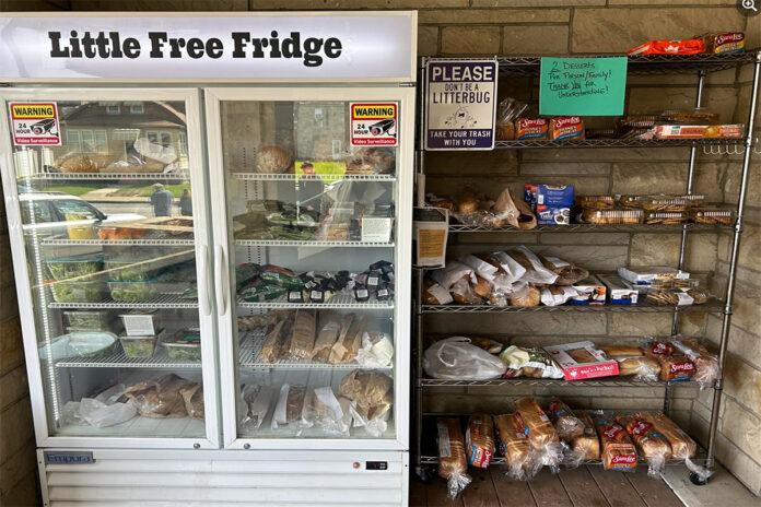 little free fridge_Header open