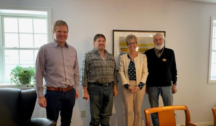 Bechtel Closing Morgan Giles, Curtis Bechtel, Vicki Kauffman and Ray Heithaus