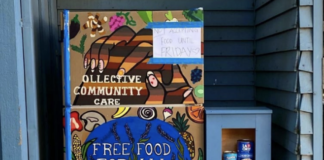 If starting a Freedge in your community, ensure that it is engaging and decorative.Credit: The Freedge Movement