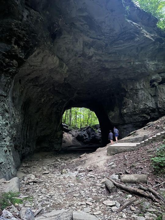 julie geiss vacation photo a photo of a cave