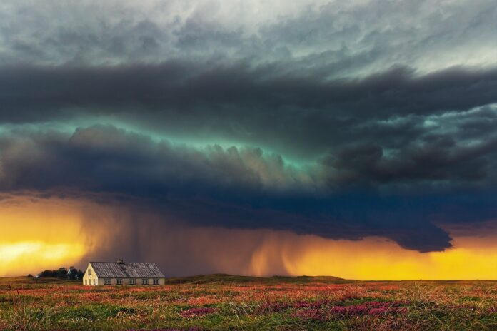 storm on the prairie storm
