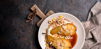 Roasted Pear Crumble