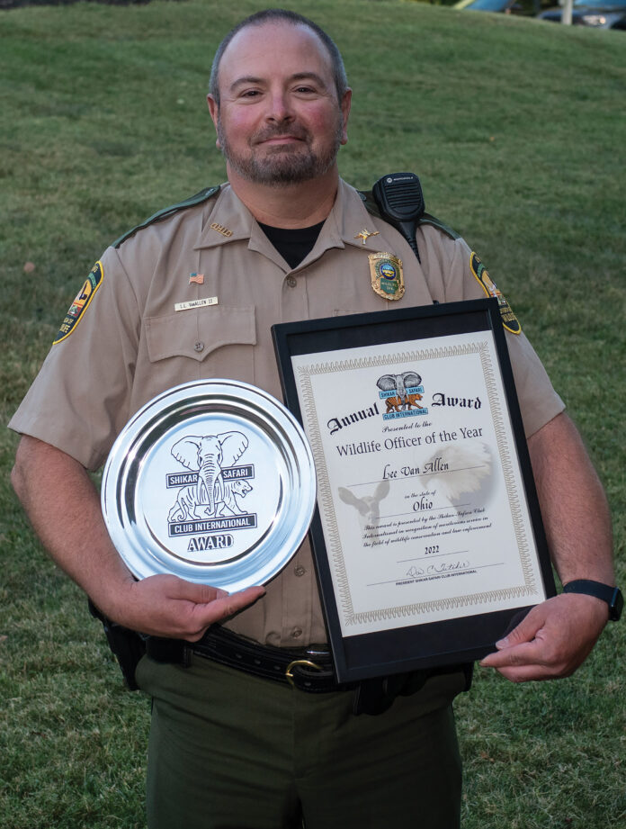 Wildlife Officer Supervisor Lee Van Allen Wildlife Officer Supervisor Lee Van Allen