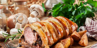 Wellington style pork tenderloin