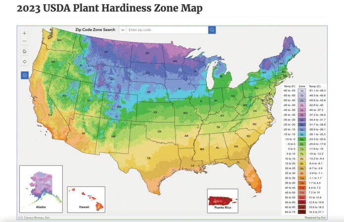 plant hardiness zones map plant hardiness zones map