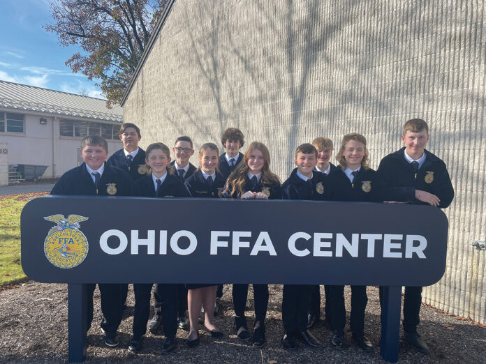 Ashland FFA Middle School Career Exploration CDE teams Ashland FFA Middle School Career Exploration CDE teams