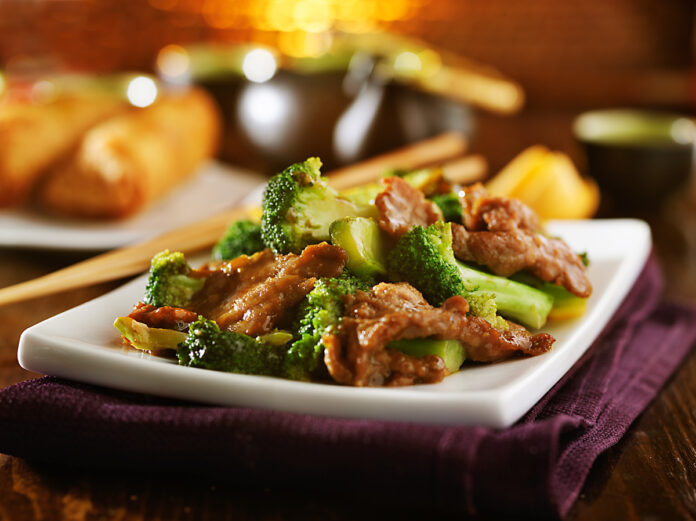 beef and broccoli chinese stirfry